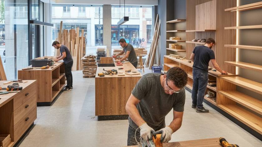 shopfitting retail carpentry and joinery