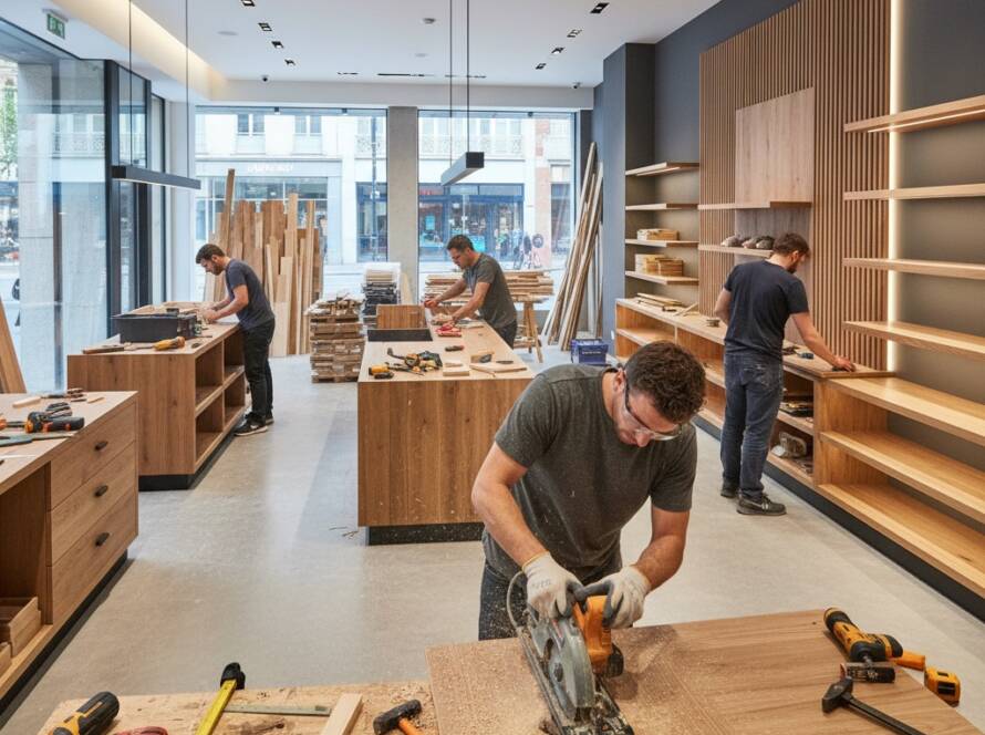 shopfitting retail carpentry and joinery