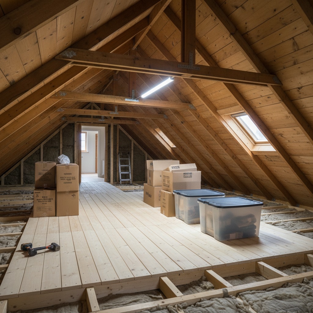 Loft Boarding Somerset | Loft Boarding & Loft Ladders | Aston Brothers Carpentry